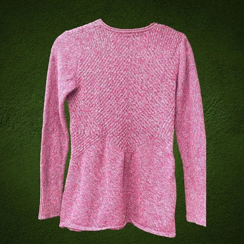 Calvin Klein Pink sweater V Neck Long Sleeve